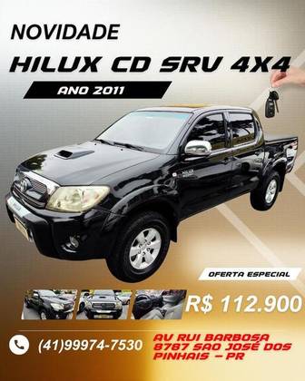 TOYOTA HILUX 2.5 STD 4X4 CD 16V TURBO DIESEL 4P MANUAL TOYOTA HILUX 2.5 STD 4X4 CD 16V TURBO DIESEL 4P MANUAL